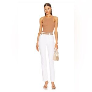Agolde Women's Straight Leg White Jeans